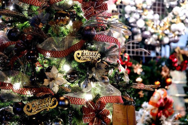 Les produits vietnamiens ont tendance à dominer le marché de Noël ảnh 2 Les produits vietnamiens ont tendance à dominer le marché de Noël ảnh 2