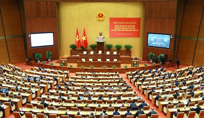 Conférence nationale sur la Résolution du 8e Plénum du Parti ảnh 1 Conférence nationale sur la Résolution du 8e Plénum du Parti ảnh 1