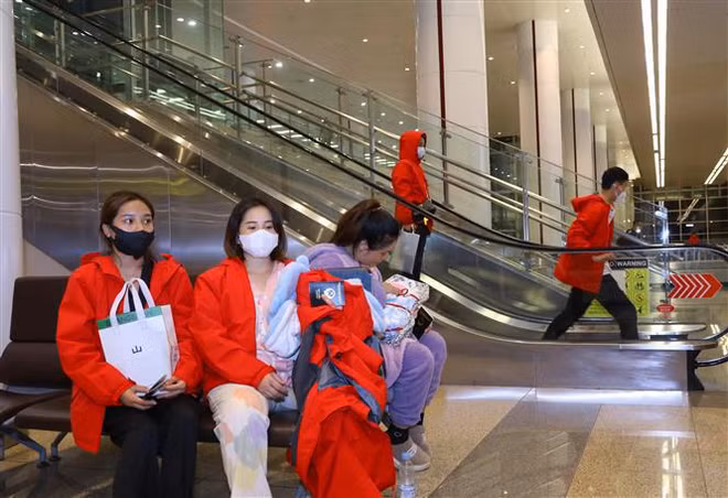 D'autres vols gratuits pour ramener les Vietnamiens du Myanmar chez eux ảnh 1
