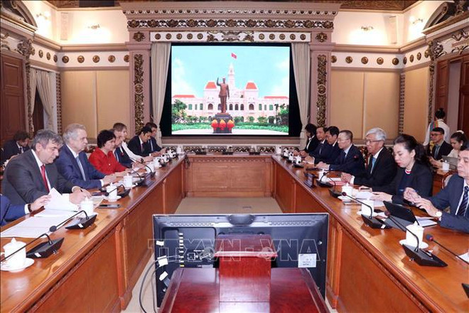 Hô Chi Minh-Ville et Saint-Pétersbourg favorisent leur coopération dans divers domaines ảnh 1 Hô Chi Minh-Ville et Saint-Pétersbourg favorisent leur coopération dans divers domaines ảnh 1