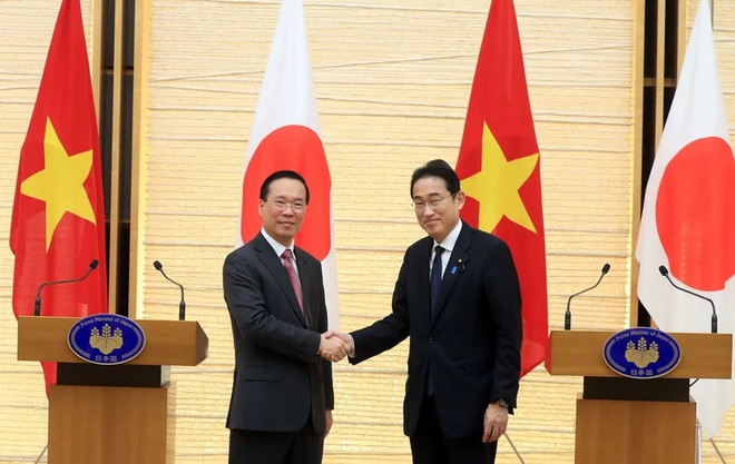 La visite au Japon du président Vo Van Thuong atteint des résultats importants et complets ảnh 1 La visite au Japon du président Vo Van Thuong atteint des résultats importants et complets ảnh 1