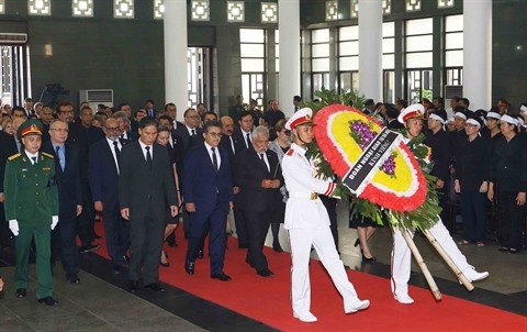 L’hommage des amis internationaux au président Trân Dai Quang ảnh 1 L’hommage des amis internationaux au président Trân Dai Quang ảnh 1