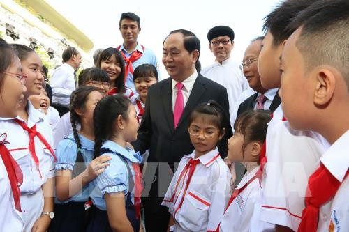 Le président Trân Dai Quang dans le cœur des électeurs de Hô Chi Minh-Ville ảnh 1