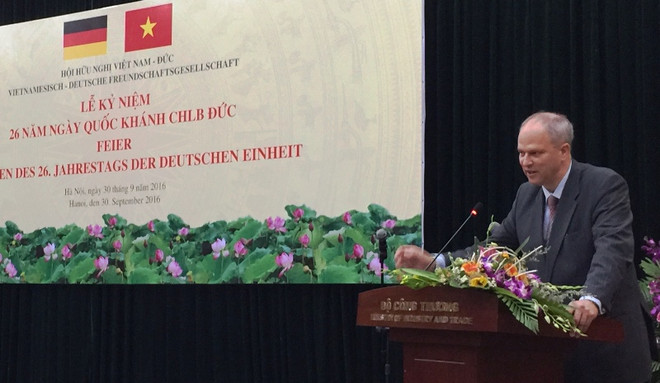 La Fête nationale de l'Allemagne célébrée à Hanoi ảnh 1 La Fête nationale de l'Allemagne célébrée à Hanoi ảnh 1
