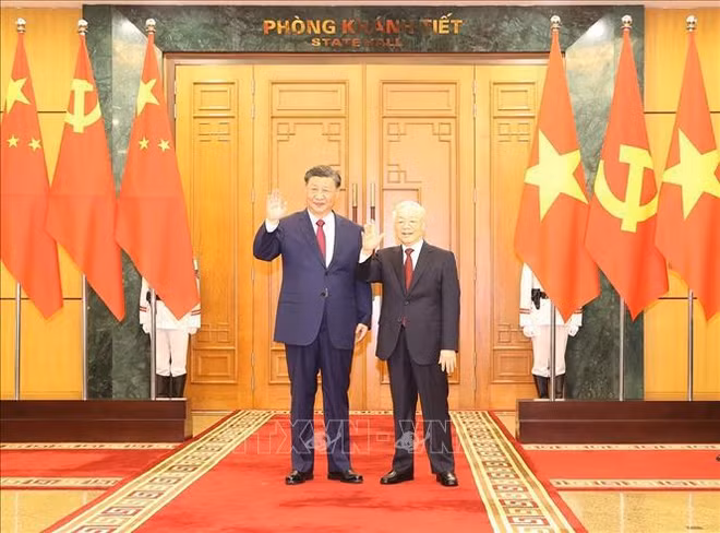 Entretien Nguyen Phu Trong - Xi Jinping ảnh 1