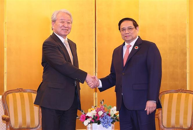 Activités du Premier ministre Pham Minh Chinh au Japon ảnh 1