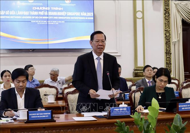 Opportunités à séduire les investisseurs singapouriens à Ho Chi Minh-Ville ảnh 1