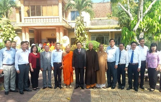Des dirigeants formulent leurs voeux pour le 2562e anniversaire de Bouddha ảnh 3 Des dirigeants formulent leurs voeux pour le 2562e anniversaire de Bouddha ảnh 3
