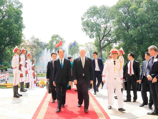 Le gouverneur général australien termine sa visite d'État au Vietnam ảnh 1 Le gouverneur général australien termine sa visite d'État au Vietnam ảnh 1