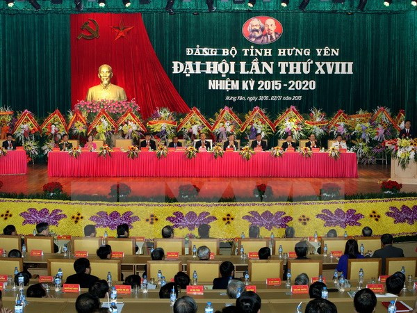 Clôture du Congrès de l’organisation du PCV pour Hung Yen ảnh 1 Clôture du Congrès de l’organisation du PCV pour Hung Yen ảnh 1