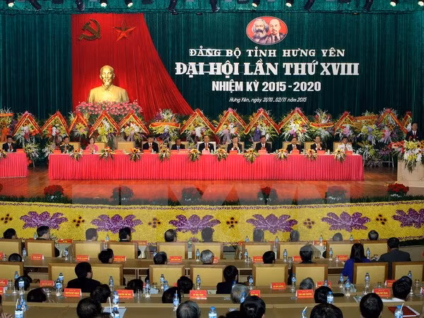 Clôture du Congrès de l’organisation du PCV pour Hung Yen ảnh 1