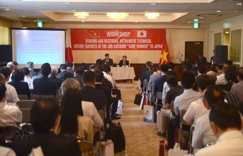 Séminaire sur l’envoi des stagiaires garde-malades vietnamiens au Japon ảnh 1 Séminaire sur l’envoi des stagiaires garde-malades vietnamiens au Japon ảnh 1