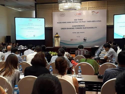 Conférence à propos de la banque verte orienté vers la durabilité ảnh 1