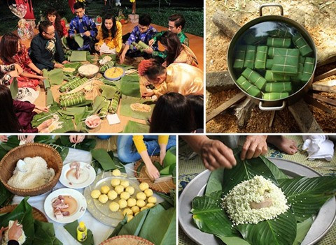 Le Banh chung, plat emblématique du Têt ảnh 1 Le Banh chung, plat emblématique du Têt ảnh 1