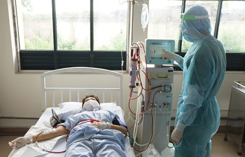 Hô Chi Minh-Ville: Mise en œuvre de la dialyse en zone d'isolement ảnh 1