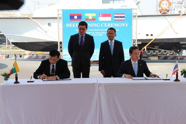 Anti-drogue : Coopération intensifiée Thaïlande-Singapour-Laos-Myanmar ảnh 1 Anti-drogue : Coopération intensifiée Thaïlande-Singapour-Laos-Myanmar ảnh 1