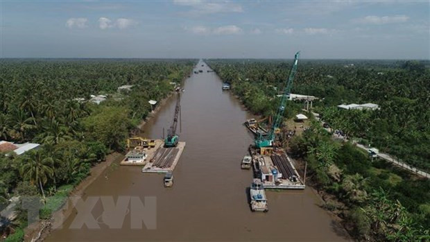 Tien Giang: plus de 7,6 milliards de dongs contre les intrusions salines ảnh 1 Tien Giang: plus de 7,6 milliards de dongs contre les intrusions salines ảnh 1