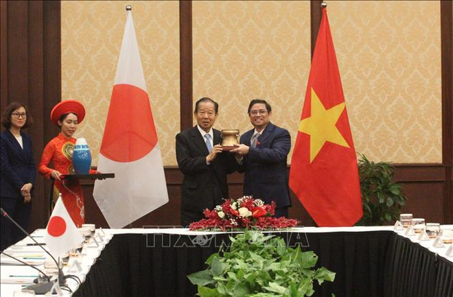 Des responsables vietnamiens et japonais conviennent de renforcer les relations parlementaires ảnh 1 Des responsables vietnamiens et japonais conviennent de renforcer les relations parlementaires ảnh 1