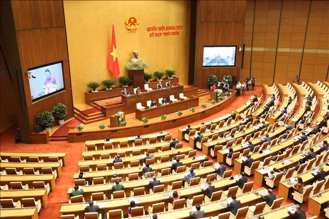 Ouverture de la 9e session de l'Assemblée nationale de la XIVe législature ảnh 1