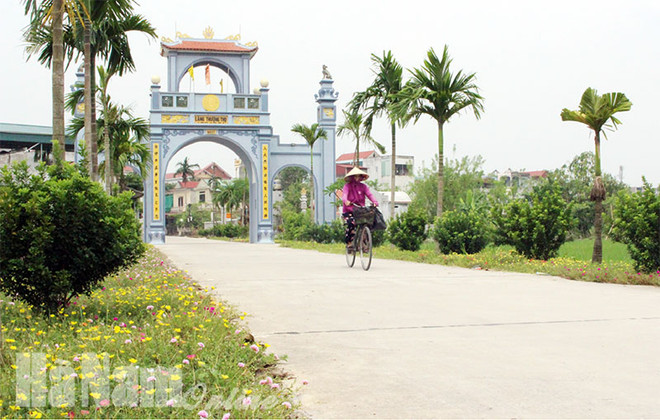 Le district de Binh Luc (Ha Nam) répond aux normes de la Nouvelle ruralité ảnh 1 Le district de Binh Luc (Ha Nam) répond aux normes de la Nouvelle ruralité ảnh 1