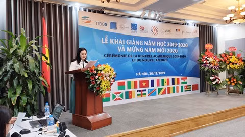 Rentrée académique de l’Institut francophone international ảnh 1