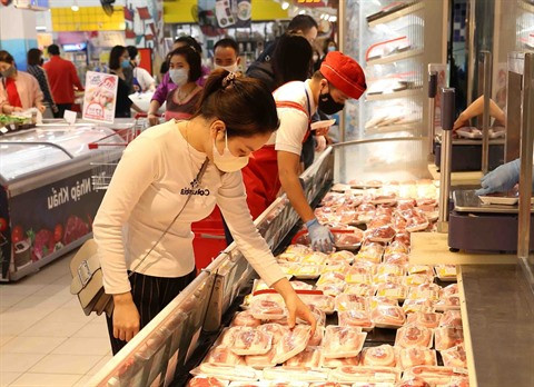 Big C lance sa campagne promotionnelle pour stabiliser les prix de la viande de porc ảnh 1 Big C lance sa campagne promotionnelle pour stabiliser les prix de la viande de porc ảnh 1