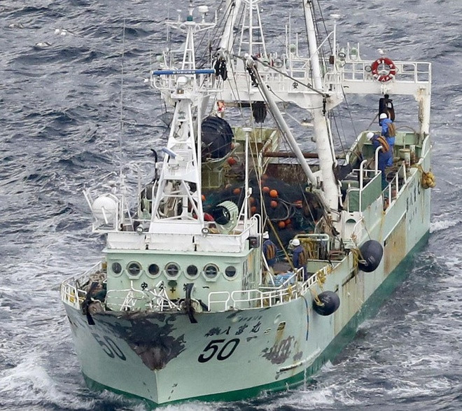 Cinq marins vietnamiens portés disparus après le naufrage d'un cargo au large du Japon ảnh 1 Cinq marins vietnamiens portés disparus après le naufrage d'un cargo au large du Japon ảnh 1