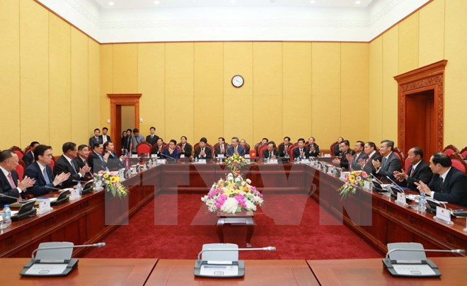 Vietnam, Laos et Cambodge renforcent la coopération en matière de sécurité ảnh 1 Vietnam, Laos et Cambodge renforcent la coopération en matière de sécurité ảnh 1