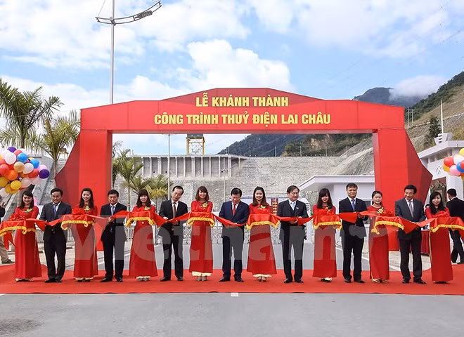 Inauguration de la centrale hydroélectrique de Lai Châu ảnh 1