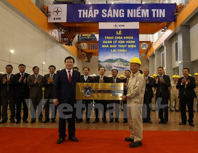 Inauguration de la centrale hydroélectrique de Lai Châu ảnh 2 Inauguration de la centrale hydroélectrique de Lai Châu ảnh 2