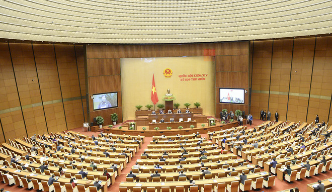Communiqué de presse sur la première journée de la 10e session de l’AN ảnh 1 Communiqué de presse sur la première journée de la 10e session de l’AN ảnh 1