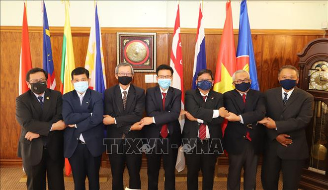 Les ambassadeurs aséaniens en Afrique du Sud saluent la préparation du Vietnam pour le 37e sommet du bloc ảnh 1 Les ambassadeurs aséaniens en Afrique du Sud saluent la préparation du Vietnam pour le 37e sommet du bloc ảnh 1