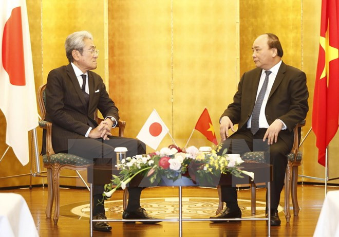 Le PM rencontre des entreprises japonaises ảnh 1 Le PM rencontre des entreprises japonaises ảnh 1