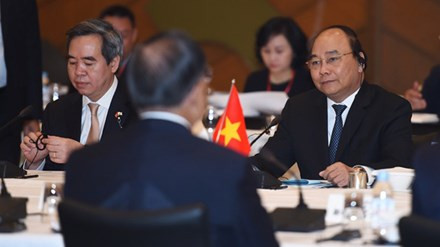 Poursuite des activités du PM Nguyên Xuân Phuc au Japon ảnh 1 Poursuite des activités du PM Nguyên Xuân Phuc au Japon ảnh 1