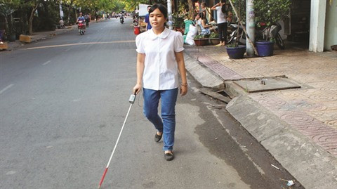 Une canne high-tech pour aveugles ảnh 2 Une canne high-tech pour aveugles ảnh 2
