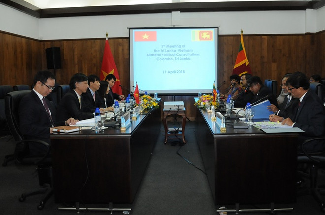 Le Vietnam et le Sri Lanka organisent leurs 3es consultations politiques ảnh 1 Le Vietnam et le Sri Lanka organisent leurs 3es consultations politiques ảnh 1