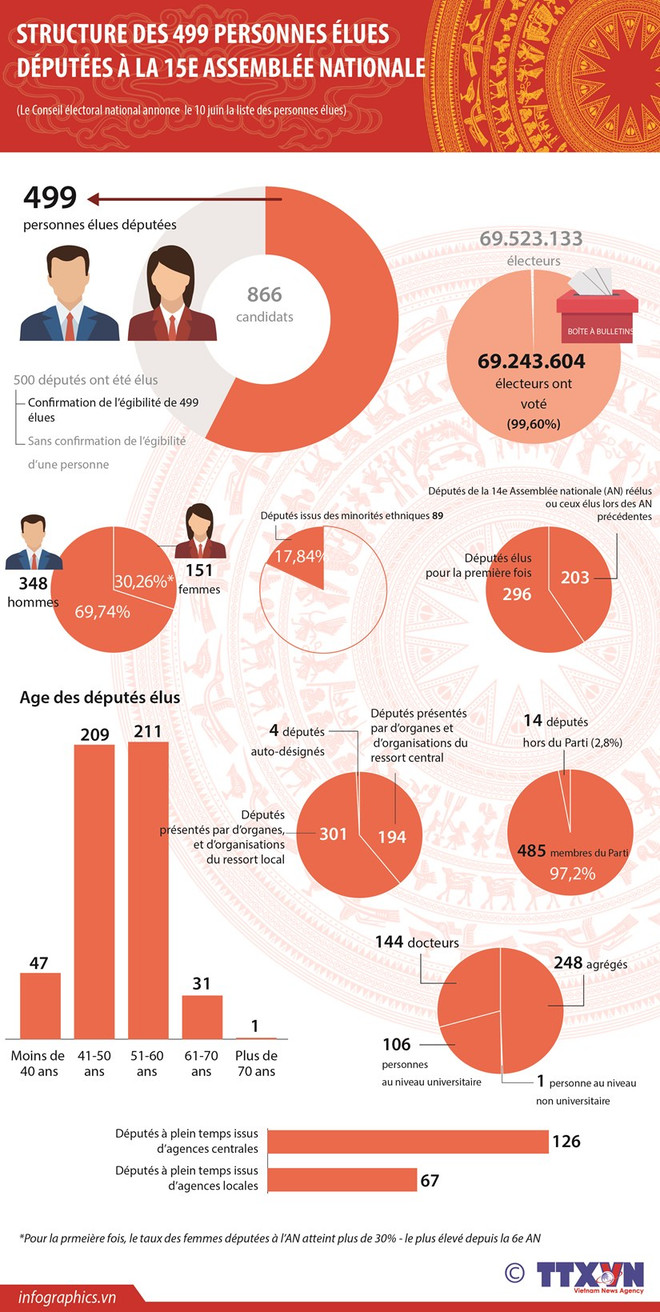 Succès des élections législatives, force de la grande union nationale ảnh 15 Succès des élections législatives, force de la grande union nationale ảnh 15