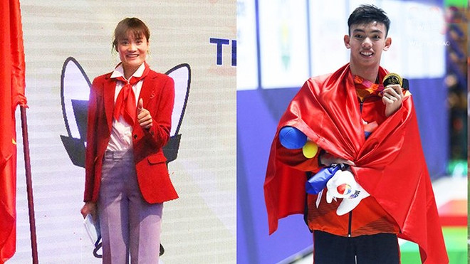 Pour la première fois, deux athlètes défileront avec le drapeau vietnamien aux Jeux olympiques ảnh 1 Pour la première fois, deux athlètes défileront avec le drapeau vietnamien aux Jeux olympiques ảnh 1