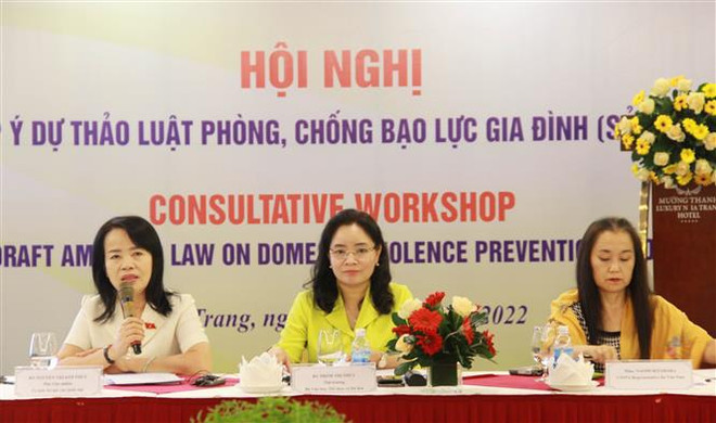 Le projet de loi sur la violence domestique (amendée) discuté à Khanh Hoa ảnh 1