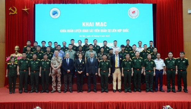 Ouverture d’une formation des observateurs militaires de l’ONU à Hanoi ảnh 2 Ouverture d’une formation des observateurs militaires de l’ONU à Hanoi ảnh 2