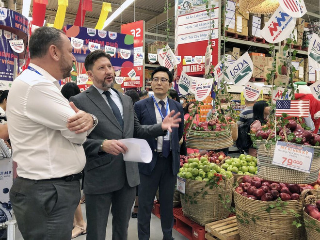 Présentation de denrées américaines au Vietnam ảnh 1