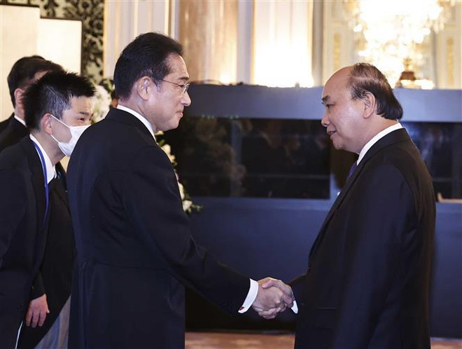 Le président vietnamien assiste à une réunion de remerciements après les funérailles d’Abe Shinzo ảnh 1 Le président vietnamien assiste à une réunion de remerciements après les funérailles d’Abe Shinzo ảnh 1