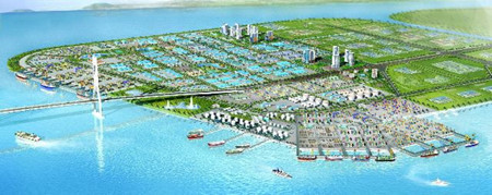 Près de 7.000 milliards de dôngs pour le projet de complexe de port et de ZI à Quang Ninh ảnh 1 Près de 7.000 milliards de dôngs pour le projet de complexe de port et de ZI à Quang Ninh ảnh 1