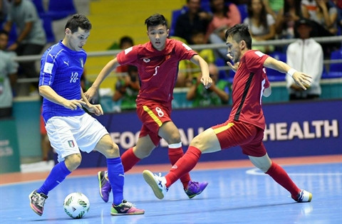 Coupe du monde de futsal : le Vietnam en huitième ! ảnh 2 Coupe du monde de futsal : le Vietnam en huitième ! ảnh 2