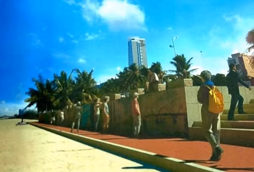 Da Nang va transformer sa digue maritime en espace artistique ảnh 1