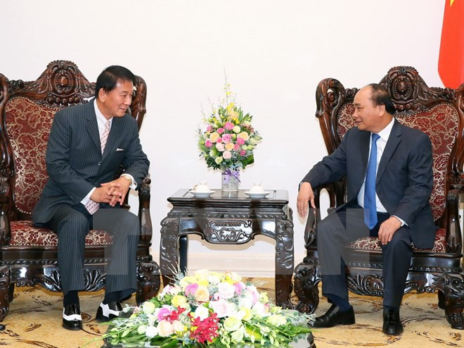 Le PM Nguyen Xuân Phuc reçoit l’ambassadeur spécial Vietnam-Japon ảnh 1 Le PM Nguyen Xuân Phuc reçoit l’ambassadeur spécial Vietnam-Japon ảnh 1