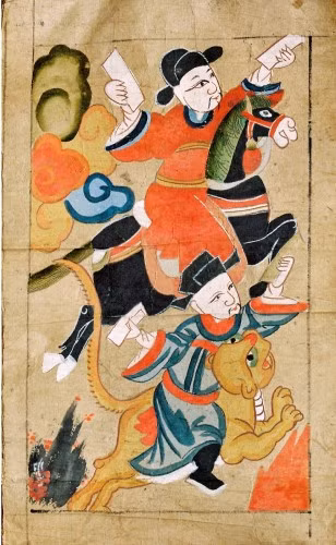 Les tableaux de culte des ethnies montagnardes du Nord ảnh 1 Les tableaux de culte des ethnies montagnardes du Nord ảnh 1