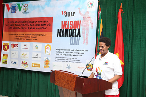 Célébration de la Journée internationale Nelson Mandela ảnh 1 Célébration de la Journée internationale Nelson Mandela ảnh 1