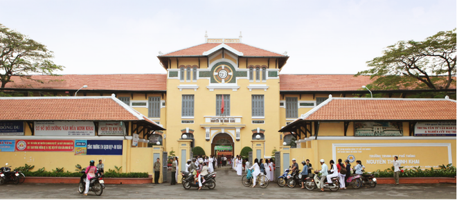 A la découverte d’une école centenaire à Ho Chi Minh-Ville ảnh 1 A la découverte d’une école centenaire à Ho Chi Minh-Ville ảnh 1