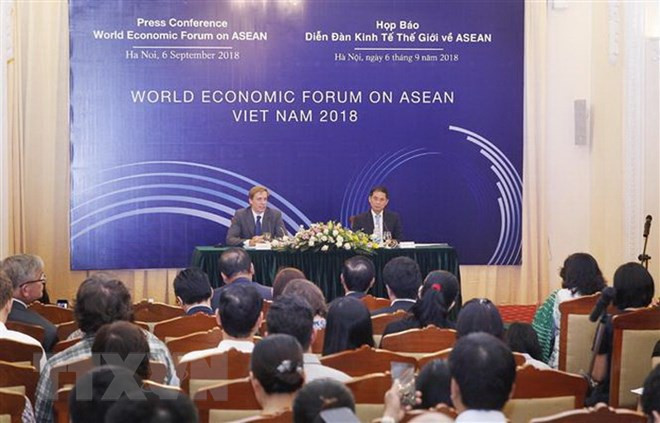 Conférence de presse sur le Forum économique mondial sur l’ASEAN ảnh 1 Conférence de presse sur le Forum économique mondial sur l’ASEAN ảnh 1